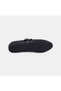 Women's Black Double Metal Buckle Mary Jane Leather Ballerinas - 4
