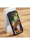 Samsung Galaxy M15 Compatible Black Silicone Case Shockproof with Camera Protection Cartoon - 2
