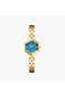 Women's Analog Hexagon 22 MM Metal Clasp Watch | SQ-CS012G61S3