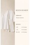 Udenya Liva Textured Nightgown and Dressing Gown Set - 4