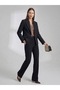 Pointed Collar Single Button Slim Fit Classic Blazer Jacket 4041 - 3