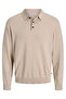 Men's Regular Fit Polo Neck Knit Sweater - Basic - 5