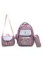 Girl's 3-Piece School Bag Set – Glittery Backpack, Lunch Bag, and Pencil Case - 5