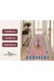 Dora Coastal Crest Patterned Modern Woven Base Decorative Carpet Sdtamour4069 - 4