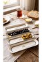 Demet Porcelain 4-Piece Olive Bowl Set - 4