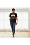 GRAPHIC TEE WITH CHECKED BOTTOM PYJAMA SET