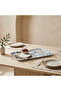 Floral Print Melamine Serving Tray - 39x28 cm - 3