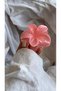 Shiny Acetate Hair Clip with Floral Design, Tropical Hair Accessory - 6