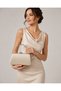 Vrl Women's Evening Dress Portfolio Bag Satin Leather 747 - 4