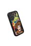 Samsung Galaxy M34 Compatible Black Silicone Case Shockproof with Camera Protection Cartoon - 3