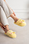 Women's Plush House Slippers with Rabbit Figure, Furry Soft Sole Winter Slippers - 3