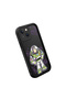 iPhone 14 Compatible Black Silicone Case Shockproof with Camera Protection Cartoon - 3
