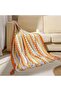 Boho Knitted Blankets, Knitted Throw Blankets with Tassels, Super Soft Cozy Lightweight Decorative Blankets for Couch - 6