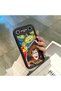 Tecno Spark Slim/Pova Slim Compatible Shockproof Black Silicone Case with Camera Protection Cartoon