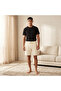 PLEATED KNIT SHORTS - 3