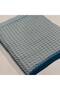 Waffle Baby Blanket 100*120cm - 100% Natural Cotton - Blue - 7