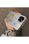 iPhone 13 Pro Compatible Hard Acrylic Back Silicone Edge Lens Protection Case Cartoon - 4