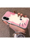 Realme C67 4g Compatible Hard Acrylic Back Silicone Edge Lens Protection Kitty Case - 3