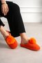 Women's Pompom Plush House Slippers Soft Furry Silent Sole Winter Slippers - 3