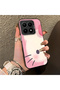 Xiaomi Mi 15t Compatible Hard Acrylic Back Silicone Edge Lens Protection Kitty Case - 2