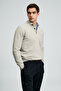 Olıver Men's Sweater Light Beige - 3