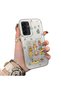Samsung Galaxy A17 4G/5G Compatible Hard Acrylic Back Silicon Edge Lens Protection Case Cartoon