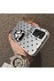 Samsung Galaxy M15 Compatible Hard Acrylic Back Silicone Edge Lens Protection Case - 4