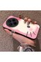 Vivo X300 Compatible Hard Acrylic Back Silicone Edge Lens Protection Kitty Case - 3