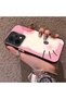 Oppo Reno 14/14F Compatible Hard Acrylic Back Silicone Edge Lens Protection Kitty Case - 3