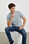 İnterview Basic Modal 0 Yaka Mint Yeşil T-Shirt