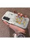 Samsung Galaxy A24 Compatible Hard Acrylic Back Silicone Edge Lens Protection Case Cartoon - 3