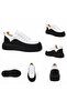 Zrk-X12X High Quality Thick Sole White Black Casual Men's Sneaker - 5