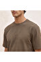 MEN COTTON TEE WITH TONAL TAPE - 4