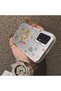 Samsung Galaxy A33 Compatible Hard Acrylic Back Silicon Edge Lens Protection Case Cartoon - 4
