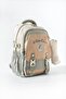 Multi-Compartment Large Size School Backpack with Pen Holder Gift (30/43 cm)