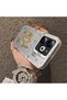 Infinix Smart 8/8 Pro/8 Plus Compatible Hard Acrylic Back Silicon Edge Lens Protection Case Cartoon - 4