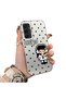 Samsung Galaxy A25 Compatible Hard Acrylic Back Silicone Edge Lens Protection Case