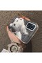 Oppo A55 4g Compatible Hard Acrylic Back Silicone Edge Lens Protection Case - 4