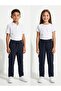 Boys' and Girls' School Pants Trackpants 1 Piece with Cargo Pockets Compact Fabric Full Lycra - 6