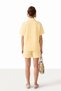 Fisto Embroidered Shirt Shorts Set Lby0064 Yellow - 4