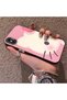 iPhone XS Max Compatible Hard Acrylic Back Silicone Edge Lens Protection Kitty Case - 3