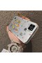 For Realme C25Y/C21Y Compatible Hard Acrylic Back Silicon Edge Lens Protection Case Cartoon - 4