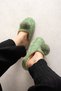 Women's Pompom Plush House Slippers Soft Furry Silent Sole Winter Slippers - 3
