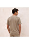 MEN COTTON TEE WITH TONAL TAPE - 3