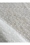 Ecru Embroidered Cotton Voile Fabric - 150 cm Width (1 Piece = 5 Meters) - Scallop Embroidered Summer Fabric - 2