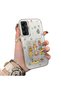 Samsung Galaxy A05S Compatible Hard Acrylic Back Silicone Edge Lens Protection Case Cartoon