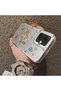 Tecno Spark Go 2(Km4) Compatible Hard Acrylic Back Silicone Edge Lens Protection Case Cartoon - 4