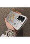 Samsung Galaxy A36/A56 Compatible Hard Acrylic Back Silicone Edge Lens Protection Case Cartoon - 4