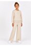 Staple Detailed Wide Leg Girls' Suit 32470 - 2