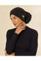 Women Black Hijab Bandana With Ear Holes